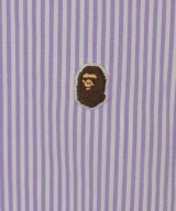 A BATHING APE（アベイシングエイプ）カジュアルシャツ 紫 サイズ:L メンズ/2200618597024