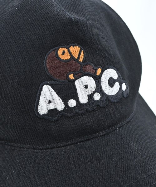 A BATHING APE（アベイシングエイプ）キャップ 黒 サイズ:58cm メンズ/2200618782130