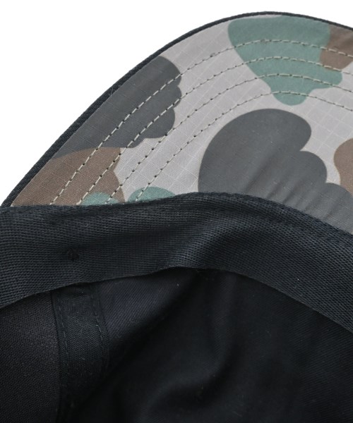 A BATHING APE（アベイシングエイプ）キャップ 黒 サイズ:58cm メンズ/2200618782130