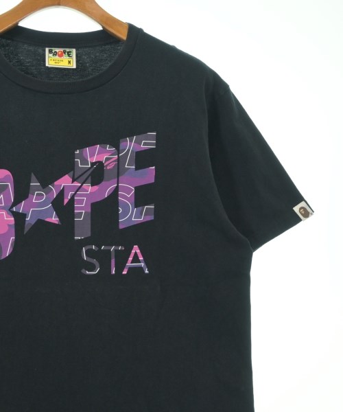 A BATHING APE（アベイシングエイプ）Tシャツ・カットソー 黒 サイズ:M メンズ/2200618796090