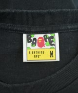 A BATHING APE（アベイシングエイプ）Tシャツ・カットソー 黒 サイズ:M メンズ/2200618796113