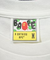 A BATHING APE（アベイシングエイプ）Tシャツ・カットソー 白 サイズ:M メンズ/2200618796137