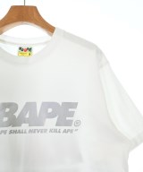 A BATHING APE（アベイシングエイプ）Tシャツ・カットソー 白 サイズ:M メンズ/2200618796137