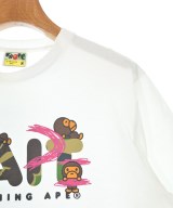 A BATHING APE（アベイシングエイプ）Tシャツ・カットソー 白 サイズ:M メンズ/2200618796144