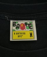 A BATHING APE（アベイシングエイプ）Tシャツ・カットソー 黒 サイズ:M メンズ/2200618796175