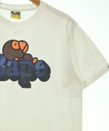 A BATHING APE（アベイシングエイプ）Tシャツ・カットソー 白 サイズ:M メンズ/2200618796182