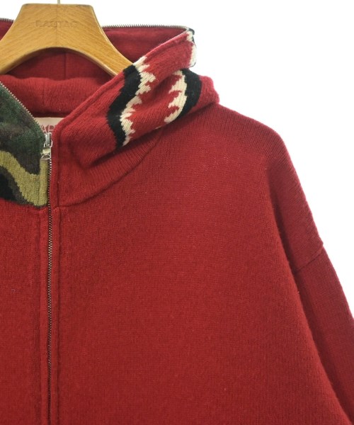 A BATHING APE（アベイシングエイプ）カーディガン 赤 サイズ:-(XL位) メンズ/2200620535137