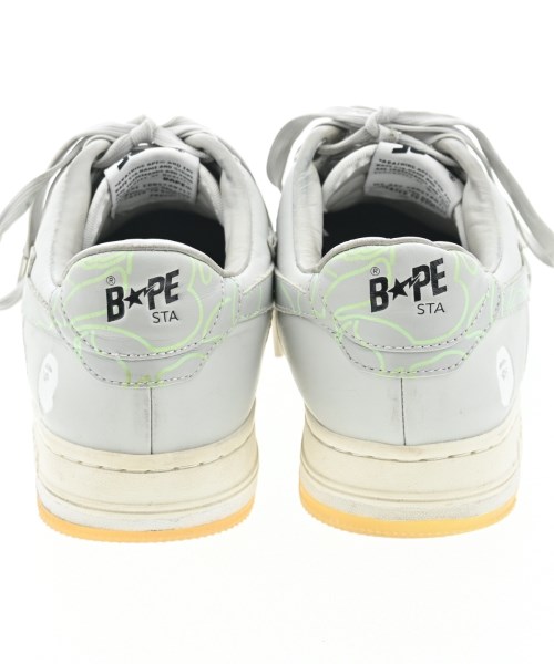 A BATHING APE（アベイシングエイプ）スニーカー グレー サイズ:27cm メンズ/2200602287061