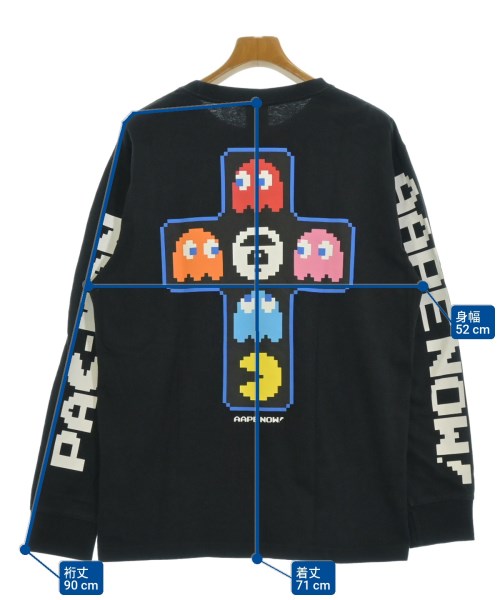AAPE BY A BATHING APE（エーエイプバイアベイシングエイプ）Tシャツ・カットソー 黒 サイズ:XL メンズ/2200604844057