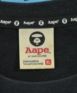 AAPE BY A BATHING APE（エーエイプバイアベイシングエイプ）Tシャツ・カットソー 黒 サイズ:XL メンズ/2200604844057