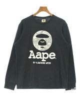 AAPE BY A BATHING APE（エーエイプバイアベイシングエイプ）Tシャツ・カットソー 黒 サイズ:L メンズ/2200604844088