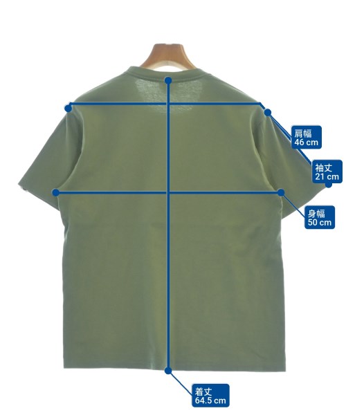 A BATHING APE（アベイシングエイプ）Tシャツ・カットソー カーキ サイズ:M メンズ/2200608217024