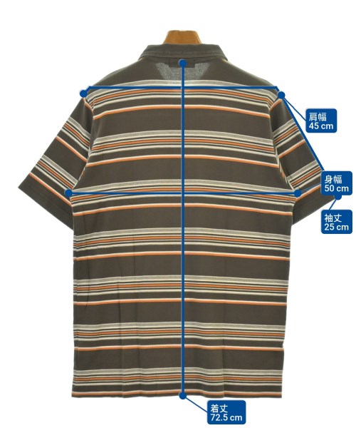 A BATHING APE（アベイシングエイプ）ポロシャツ 茶 サイズ:M メンズ/2200563638100
