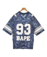 A BATHING APE（アベイシングエイプ）Tシャツ・カットソー 青 サイズ:M メンズ/2200672652110