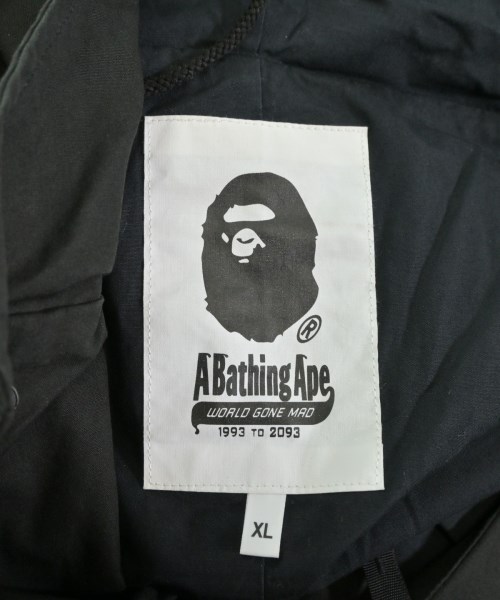 A BATHING APE（アベイシングエイプ）モッズコート 黒 サイズ:XL メンズ/2200672997013