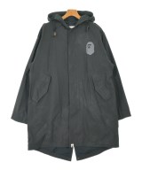 A BATHING APE（アベイシングエイプ）モッズコート 黒 サイズ:XL メンズ/2200672997013
