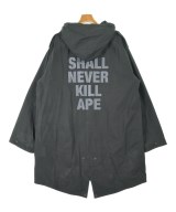 A BATHING APE（アベイシングエイプ）モッズコート 黒 サイズ:XL メンズ/2200672997013
