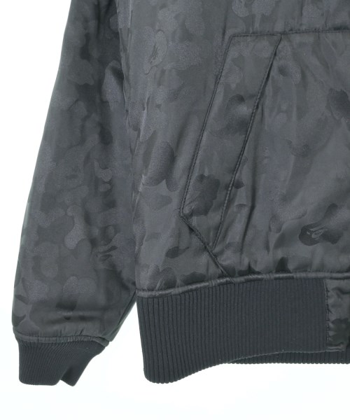 A BATHING APE（アベイシングエイプ）ダウンジャケット/ダウンベスト 黒 サイズ:L メンズ/2200672997037