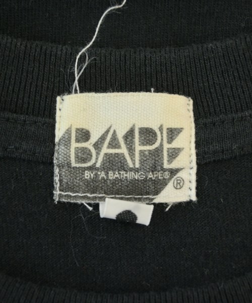 A BATHING APE（アベイシングエイプ）Tシャツ・カットソー 黒 サイズ:M メンズ/2200673965011