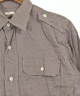 A BATHING APE（アベイシングエイプ）カジュアルシャツ 茶 サイズ:M メンズ/2200673965028