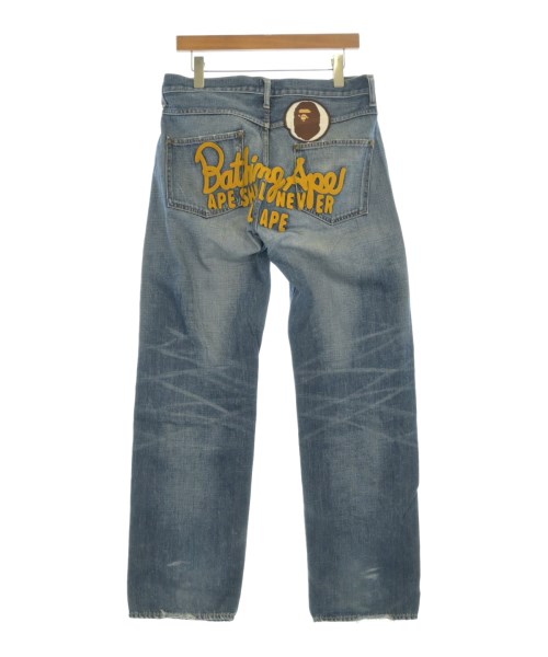 A BATHING APE（アベイシングエイプ）デニムパンツ 青 サイズ:M メンズ/2200673965035