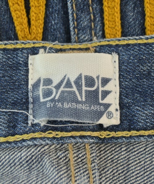 A BATHING APE（アベイシングエイプ）デニムパンツ 青 サイズ:M メンズ/2200673965035