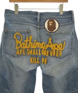A BATHING APE（アベイシングエイプ）デニムパンツ 青 サイズ:M メンズ/2200673965035