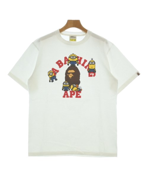 A BATHING APE(アベイシングエイプ)Tシャツ・カットソー 白 サイズ:M/2200674159051