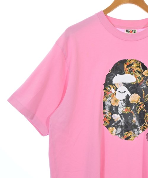 A BATHING APE（アベイシングエイプ）Tシャツ・カットソー ピンク サイズ:M メンズ/2200675278133