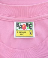 A BATHING APE（アベイシングエイプ）Tシャツ・カットソー ピンク サイズ:M メンズ/2200675278133