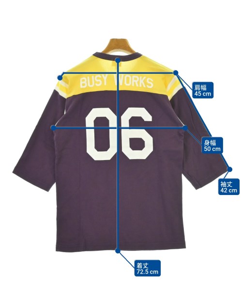 A BATHING APE（アベイシングエイプ）Tシャツ・カットソー 紫 サイズ:M メンズ/2200675382069