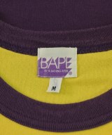 A BATHING APE（アベイシングエイプ）Tシャツ・カットソー 紫 サイズ:M メンズ/2200675382069