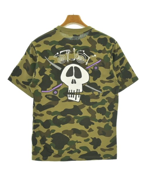 A BATHING APE（アベイシングエイプ）Tシャツ・カットソー カーキ サイズ:S メンズ/2200675382076
