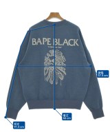 A BATHING APE（アベイシングエイプ）スウェット 青 サイズ:M メンズ/2200675162067