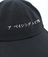 A BATHING APE（アベイシングエイプ）キャップ 黒 サイズ:F メンズ/2200675162104