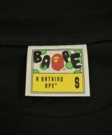 A BATHING APE（アベイシングエイプ）Tシャツ・カットソー 黒 サイズ:S メンズ/2200672219269