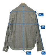 A BATHING APE（アベイシングエイプ）カジュアルシャツ グレー サイズ:S メンズ/2200677741147