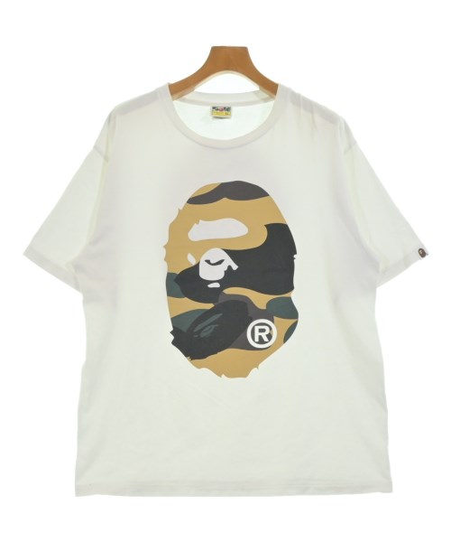 A BATHING APE(アベイシングエイプ)Tシャツ・カットソー 白 サイズ:XL/2200677835082