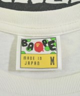 A BATHING APE（アベイシングエイプ）Tシャツ・カットソー 白 サイズ:M メンズ/2200677835228