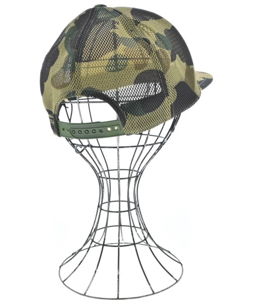 A BATHING APE（アベイシングエイプ）キャップ カーキ サイズ:M メンズ/2200677976082
