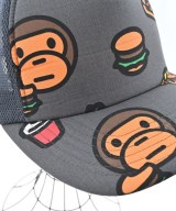 A BATHING APE（アベイシングエイプ）キャップ グレー サイズ:F メンズ/2200677976105