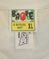 A BATHING APE（アベイシングエイプ）Tシャツ・カットソー 白 サイズ:XL メンズ/2200679448150