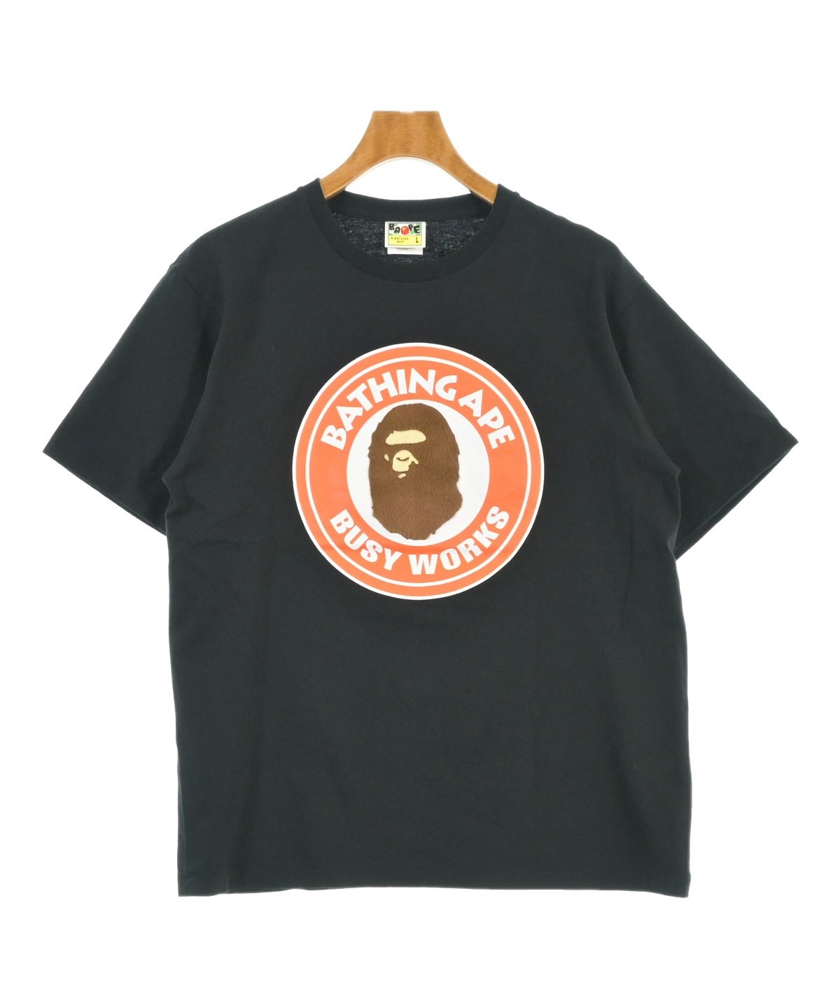 A BATHING APE（アベイシングエイプ）Tシャツ・カットソー 黒 サイズ:L