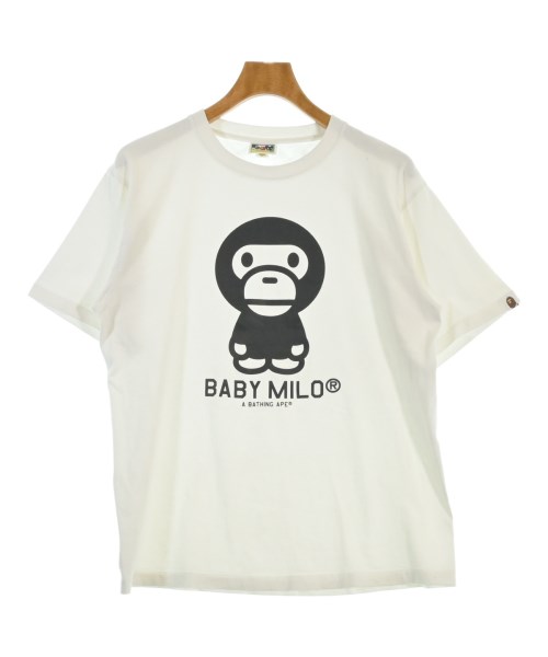 A BATHING APE(アベイシングエイプ)Tシャツ・カットソー 白 サイズ:L/2200679818168