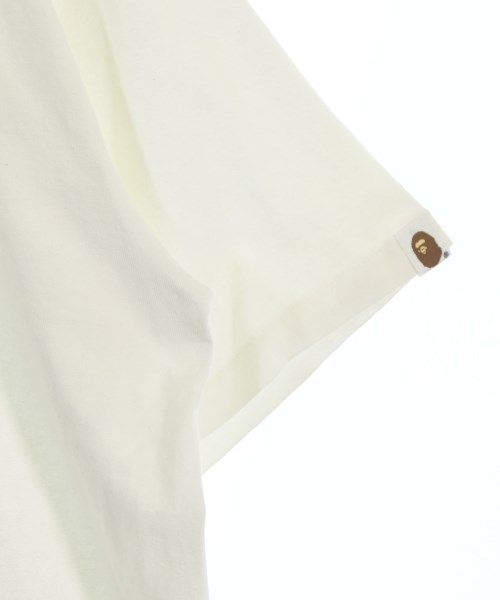 A BATHING APE（アベイシングエイプ）Tシャツ・カットソー 白 サイズ:L メンズ/2200679818168