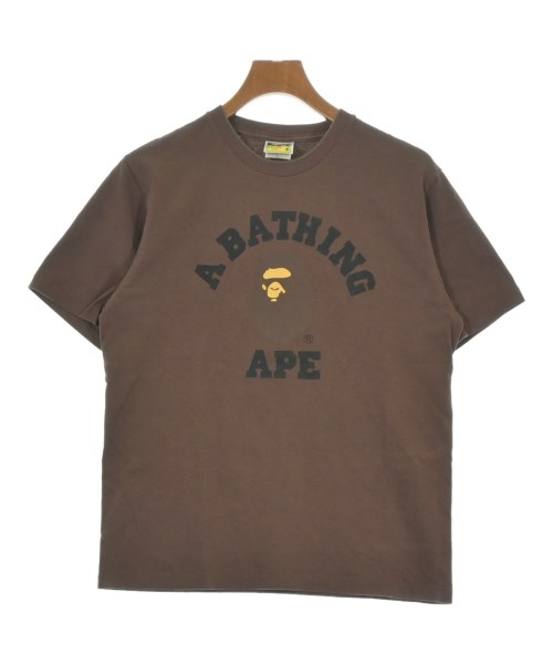 A BATHING APE(アベイシングエイプ)Tシャツ・カットソー 茶 サイズ:M/2200679991038