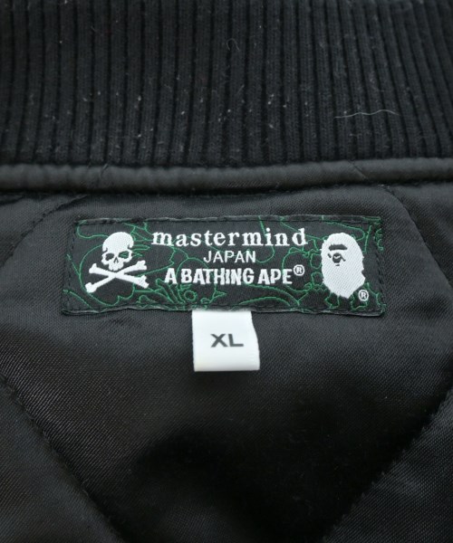 A BATHING APE（アベイシングエイプ）ダウンジャケット/ダウンベスト 黒 サイズ:XL メンズ/2200680262028