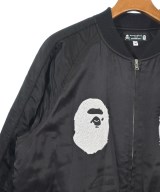 A BATHING APE（アベイシングエイプ）ダウンジャケット/ダウンベスト 黒 サイズ:XL メンズ/2200680262028