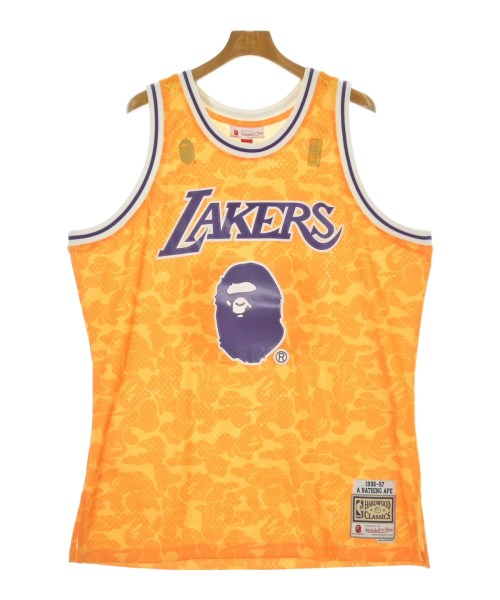 A BATHING APE(アベイシングエイプ)タンクトップ オレンジ サイズ:XL/2200680262042