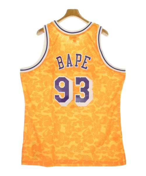 A BATHING APE（アベイシングエイプ）タンクトップ オレンジ サイズ:XL メンズ/2200680262042